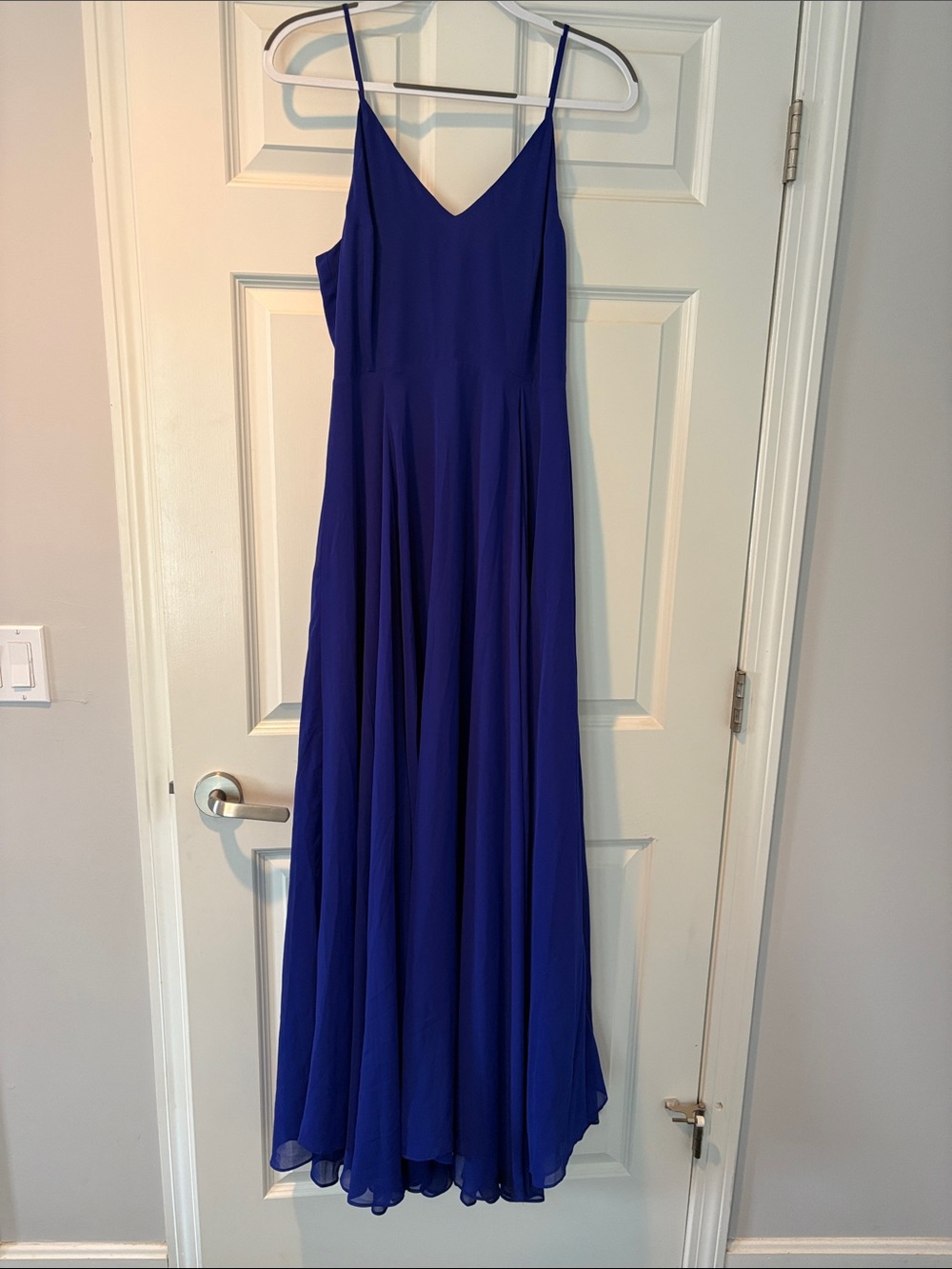 Yumi Kim Royal Blue Spaghetti Strap Maxi Dress